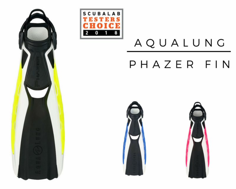 Aqualung Phazer Fins Tester choice 2018