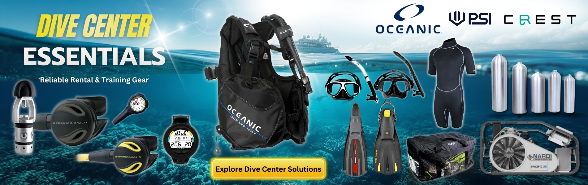 Dive Center Essentials banner