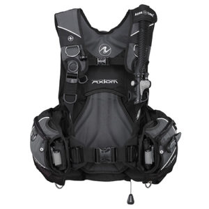 Aqualung Axiom diving bcd charcoal black