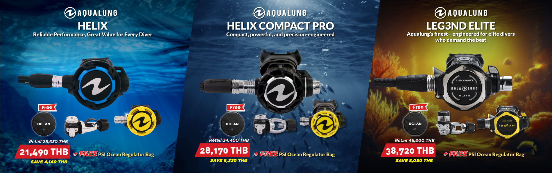 The best scuba diving regulators 2025