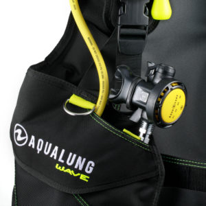 aqualung Wave bcd Yellow octo pocket