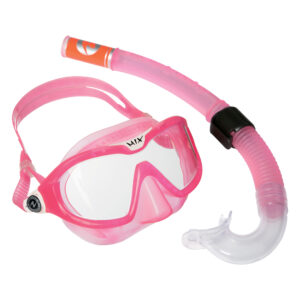 Pink snorkeling set for kid