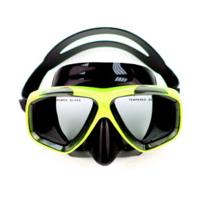 Adventure mask yellow black