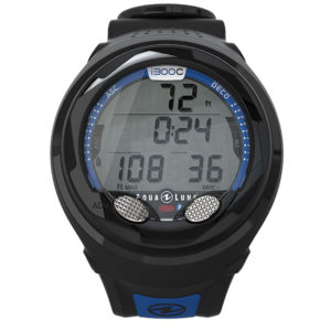 Aqualung i300c dive computer blue front