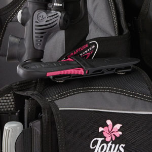 Aqualung Lotus Pink diving bcd knife