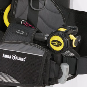 Aqualung Lotus bcd octo pocket