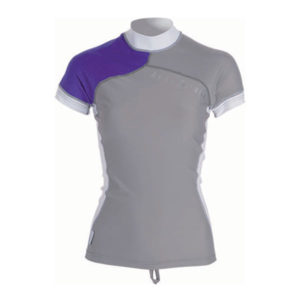 Rash guard women lycra short sleeves