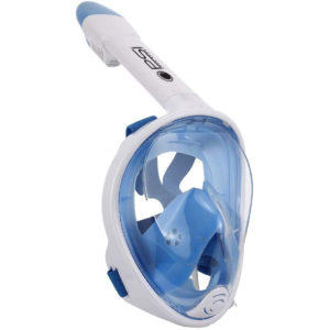 Full face mask kid blue
