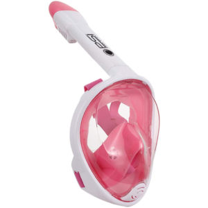 Full face mask kid pink