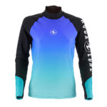 frozen blue rash guard lady