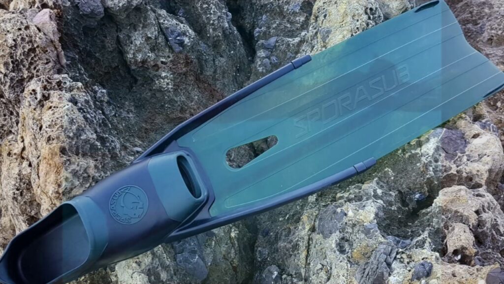Spitfire freediving fins lifestyle