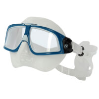 Sphera X Freediving mask White Petrol