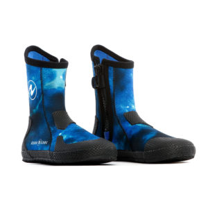 Superzip AquaLung dive boots 5mm blue