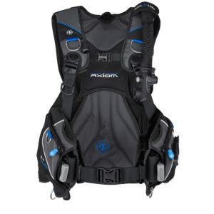 aqualung Axiom diving bcd blue