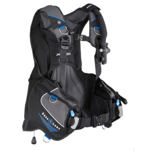 aqualung Axiom scuba bcd blue