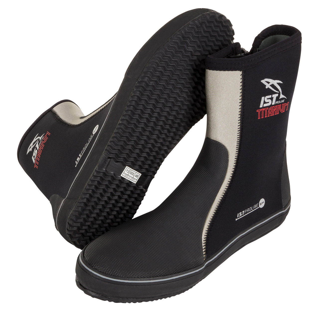 Dive Boots 5mm IST Titanium - Clearance | Aquamaster Thailand