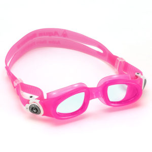 Moby Kid clear lens Pink White