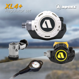Apeks Regulator XL4+ white with PG