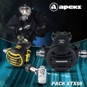 Apeks XTX50 Regulator Pack