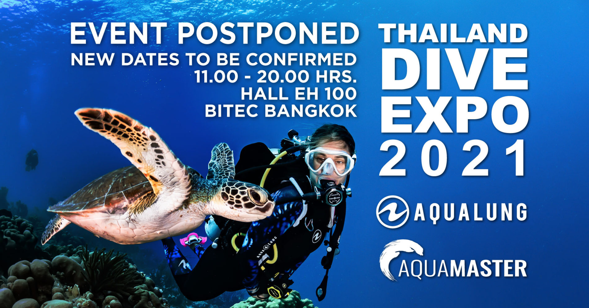 Thailand Dive Expo 2021 postponed