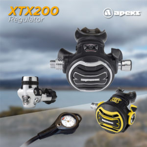 Apeks XTX 200 Tungsten Regulator Set