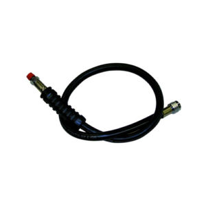 AquaLung LP Regulator Hose Black - 3/8" 70cm