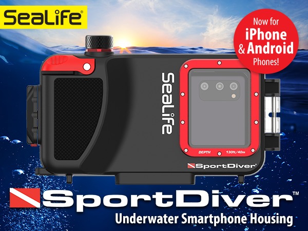 Sportdiver housing for smartphone