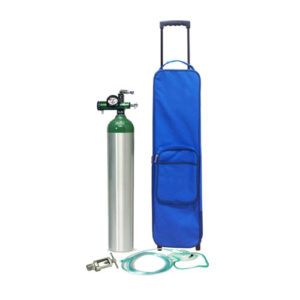Oxygen Kit 5L Flow 0-15 LPM with Roller Bag