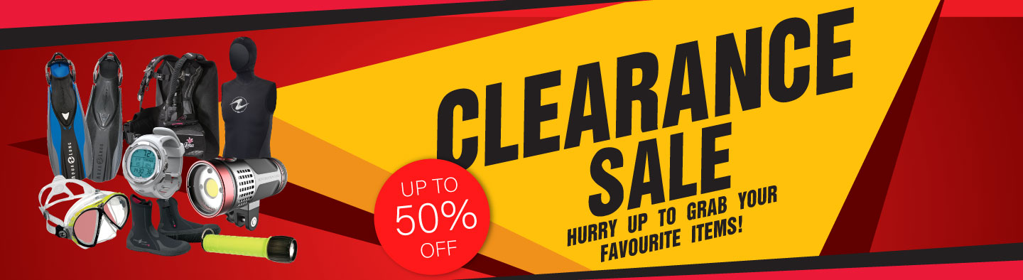 50% Clearance small banners