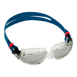 KAIMAN Mirrored Silver Lens Clear & Petrol