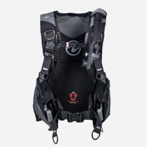 Aqualujng Axiom Diving Bcd Black Men Front