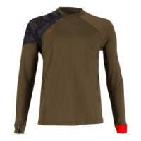 Aqualung loose fit rash guard dark olive