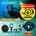 Aqualung regulator Helix free octopus