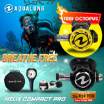 Aqualung regulator Helix compact pro free octopus