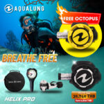 Aqualung regulator Helix pro free octopus