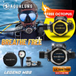 Aqualung regulator Legend MBS free octopus