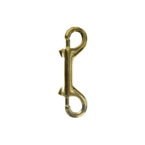 Brass bolt snap double ends clip