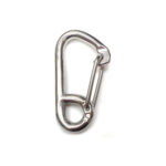 Snap Hook 3 1/4" carabineer, Stainless