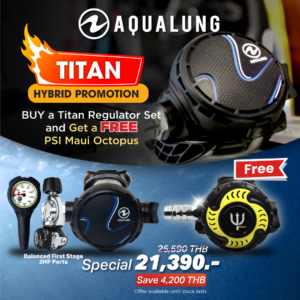 Aqualung Titan regulator set