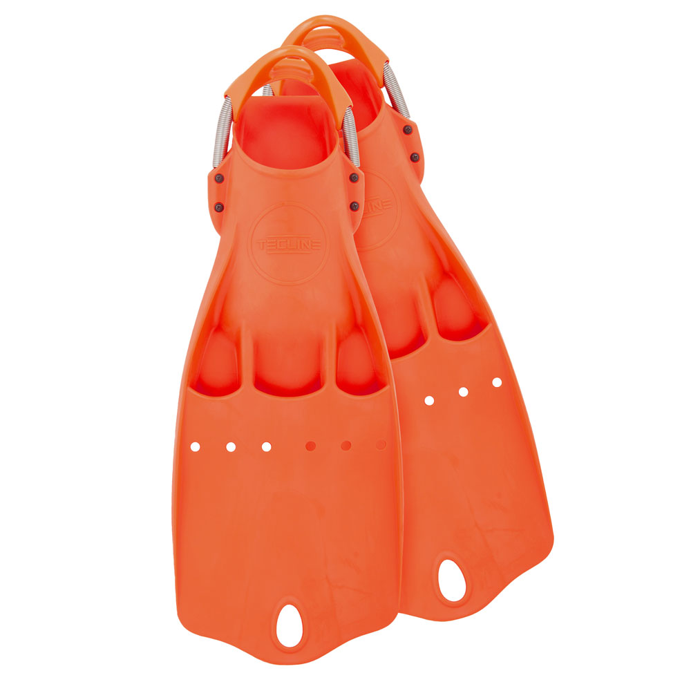 Tecline LightJet fins orange