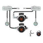 Sidemount regulator set Tecline, Technical diving