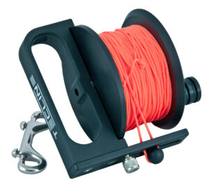 Tecline Reel Explorer Cave 380ft/115m - Delrin Wheel