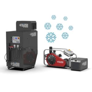 NARDI HP Chiller system scuba diving compressors