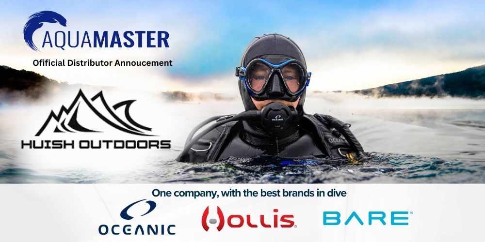 Aquamaster Thailand Becomes Official Distributor of Oceanic, Hollis and BARE (Huish Outdoors)