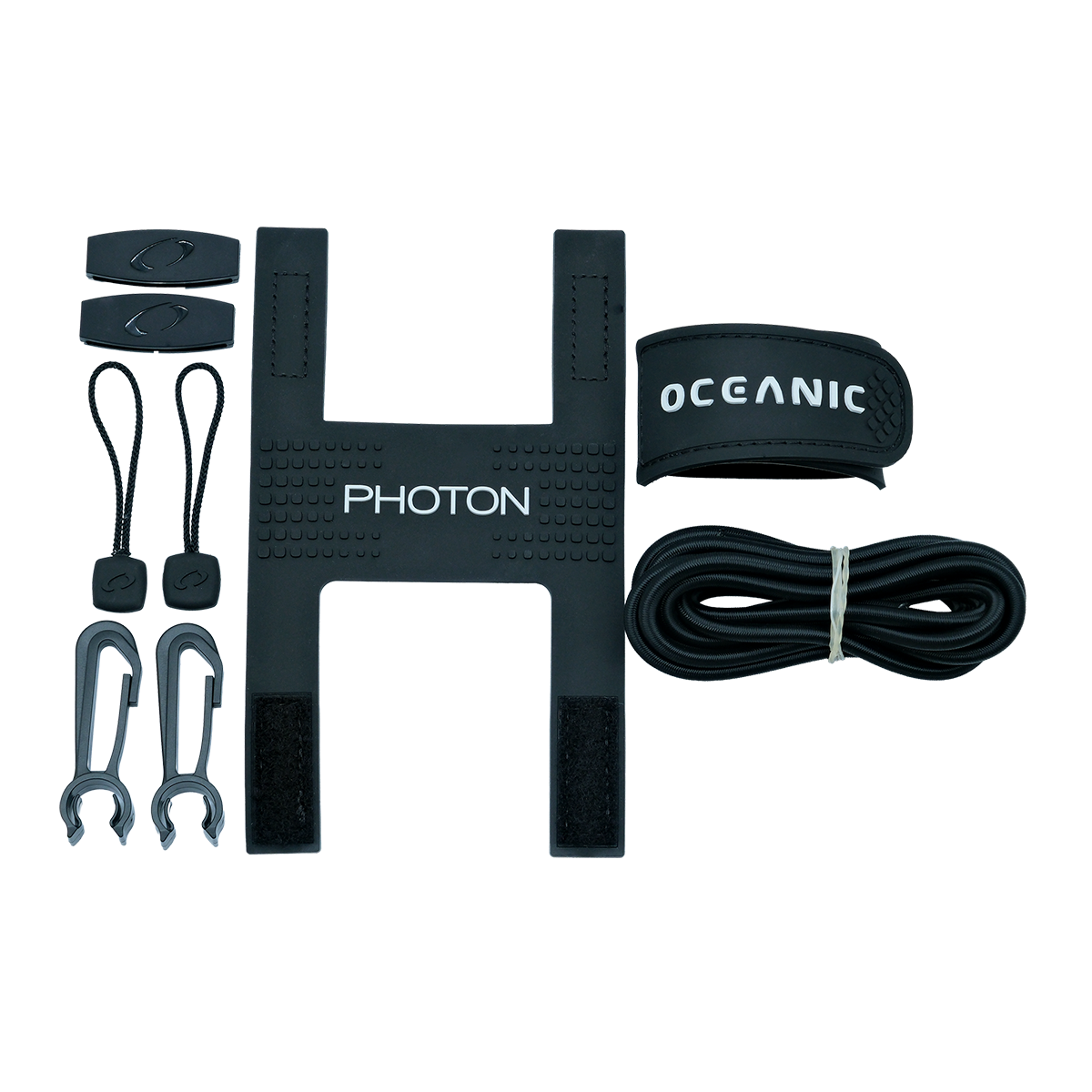 Oceanic Black Color Kit for Photon diving BCD