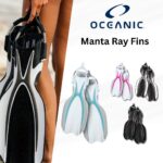 Oceanic Manta Ray Fins - Open Heel