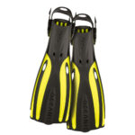 Viper 2 Fins – Open Heel-Balck/Yeloow