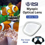 PSI Myopic Optical Lens for Core Mask