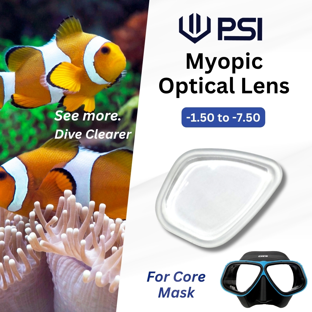 PSI Myopic Optical Lens for Core Mask