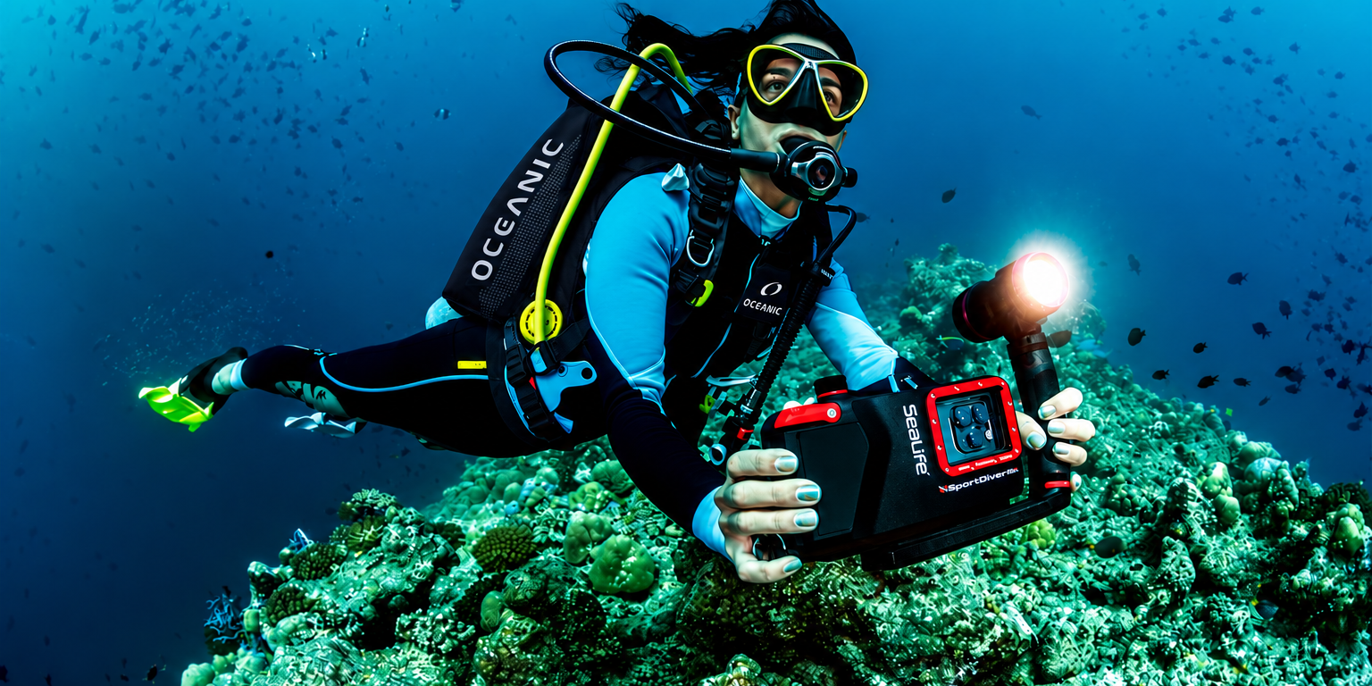 Underwater smartphone housing for scuba diving Underwater smartphone housing for scuba diving
